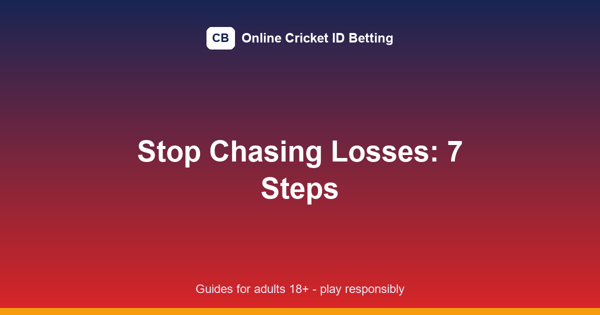 how to stop chasing losses featured image